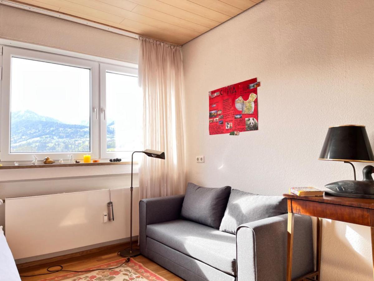 Grosszuegige Wohnung, Bergblick, Vintage Sonthofen Exteriér fotografie