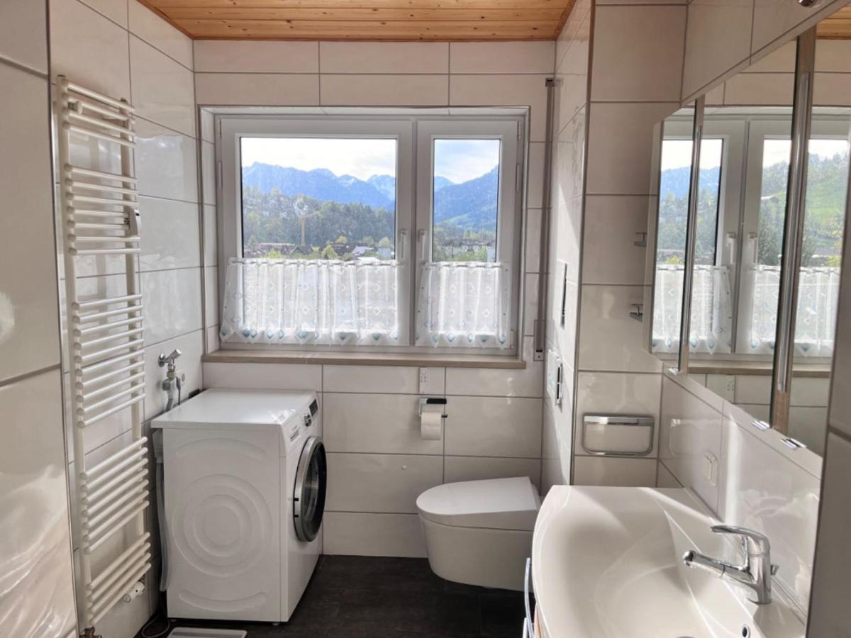 Grosszuegige Wohnung, Bergblick, Vintage Sonthofen Exteriér fotografie